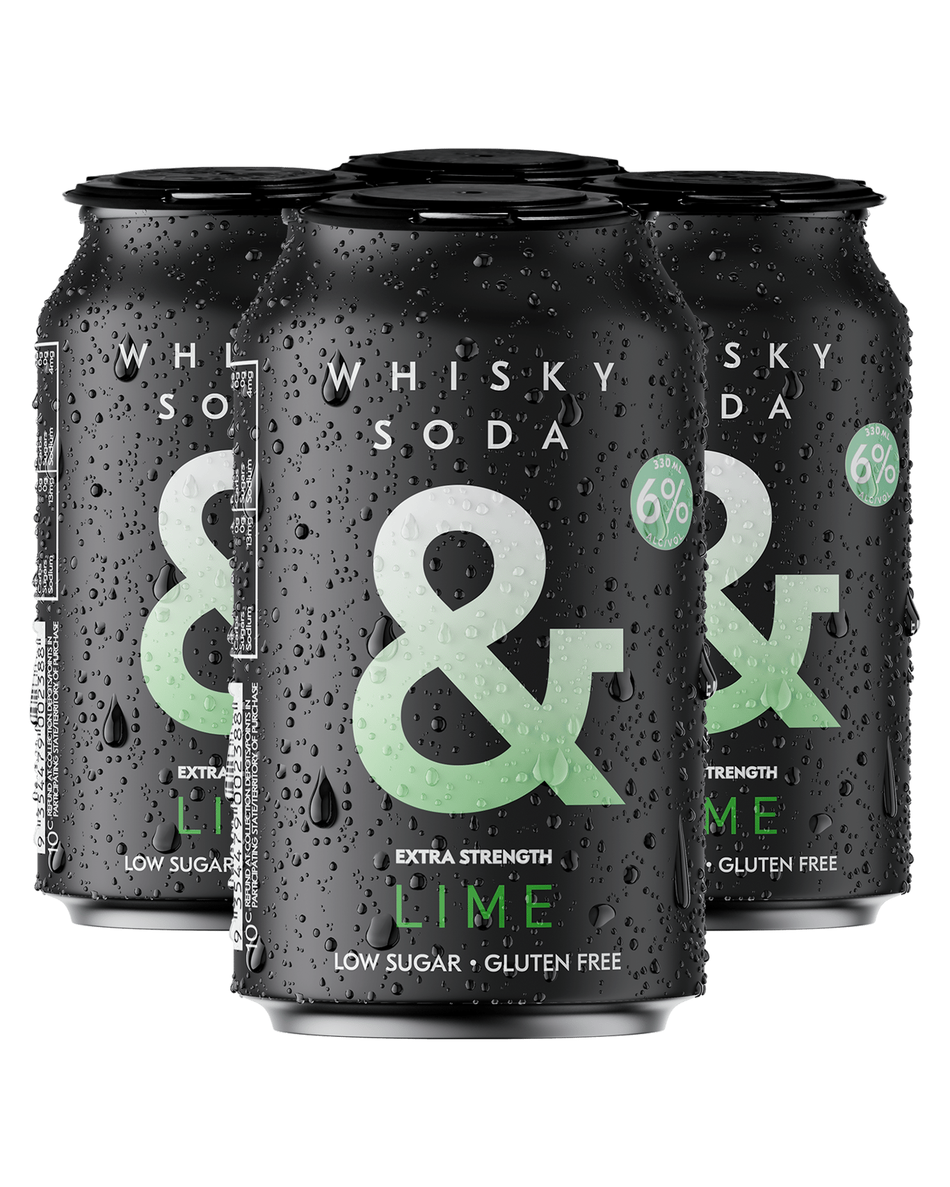 Buy Ampersand Whisky & Soda Lime 6 Cans 330ml Online (Lowest Price