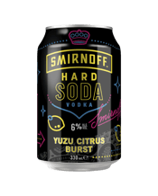 Hard Soda Yuzu Citrus Burst 6% Cans 330mL