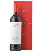  Penfolds Bin 149 Cabernet<br>Sauvignon 2019 1.5l... 1.5L Penfolds Bin 149 Cabernet Sauvignon seeks out Northern Hemisphere excellence via meticulous vineyard and block selection, reinforced by flagship-worthy South Australian cabernet sauvignon. The result is distinctive, and of distinction. Bin 149’s name is derived from the percentage of South Australian cabernet sauvignon synergistically woven into the blend. Napa Valley regional sourcing seeks to showcase strong tannic foundations, dark fruit intensity but with the added dimension of a unique “wor