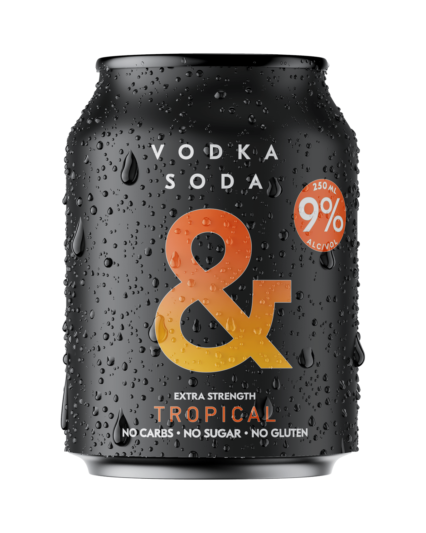 Buy Ampersand Vodka Soda & Tropical Extra 9% Cans 250ml Online (Low ...