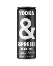 Vodka & Espresso Martini 7% Cans 200mL