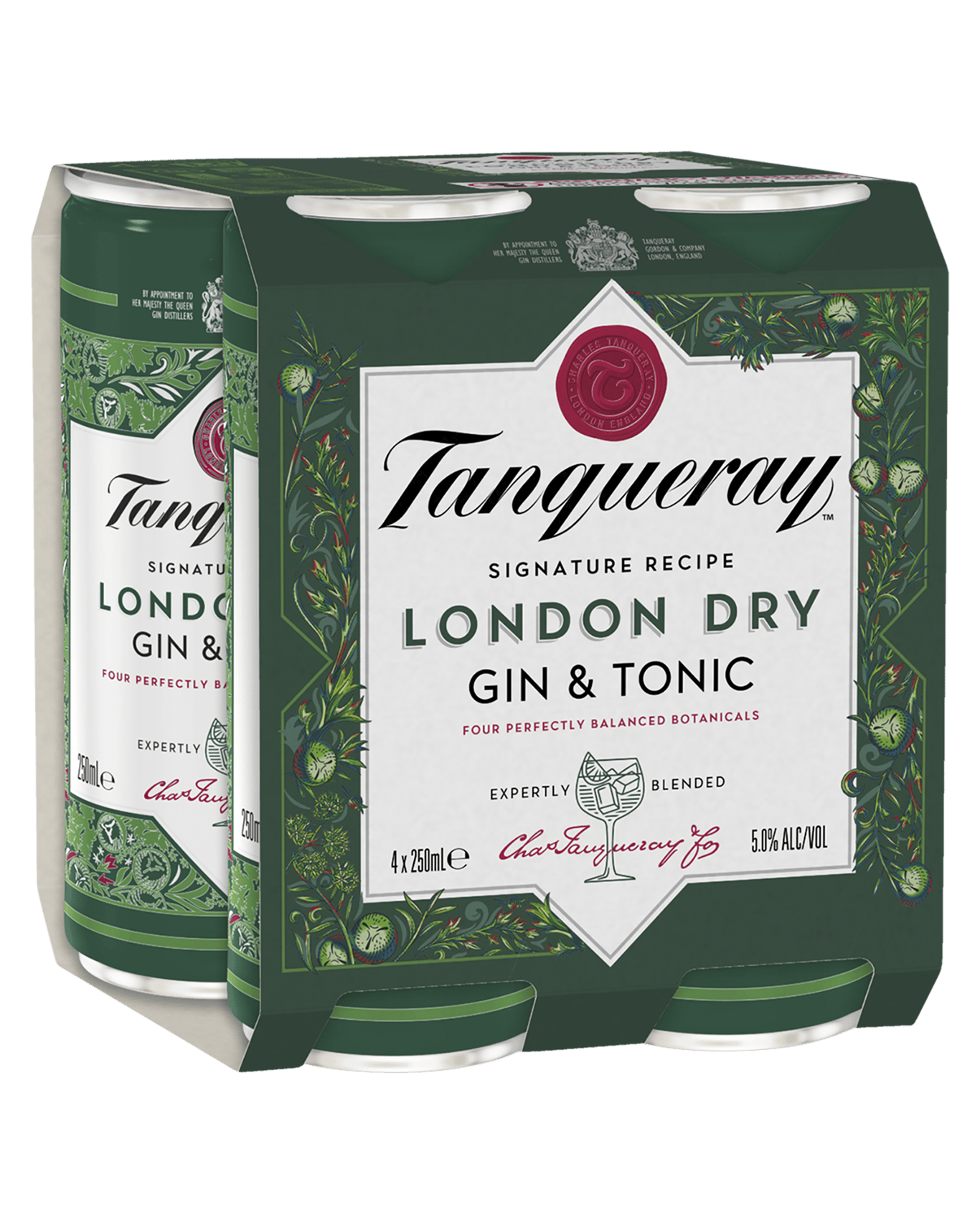 Buy Tanqueray Gin & Tonic Can 250ml Online (Low Prices) from Dan Murphy's