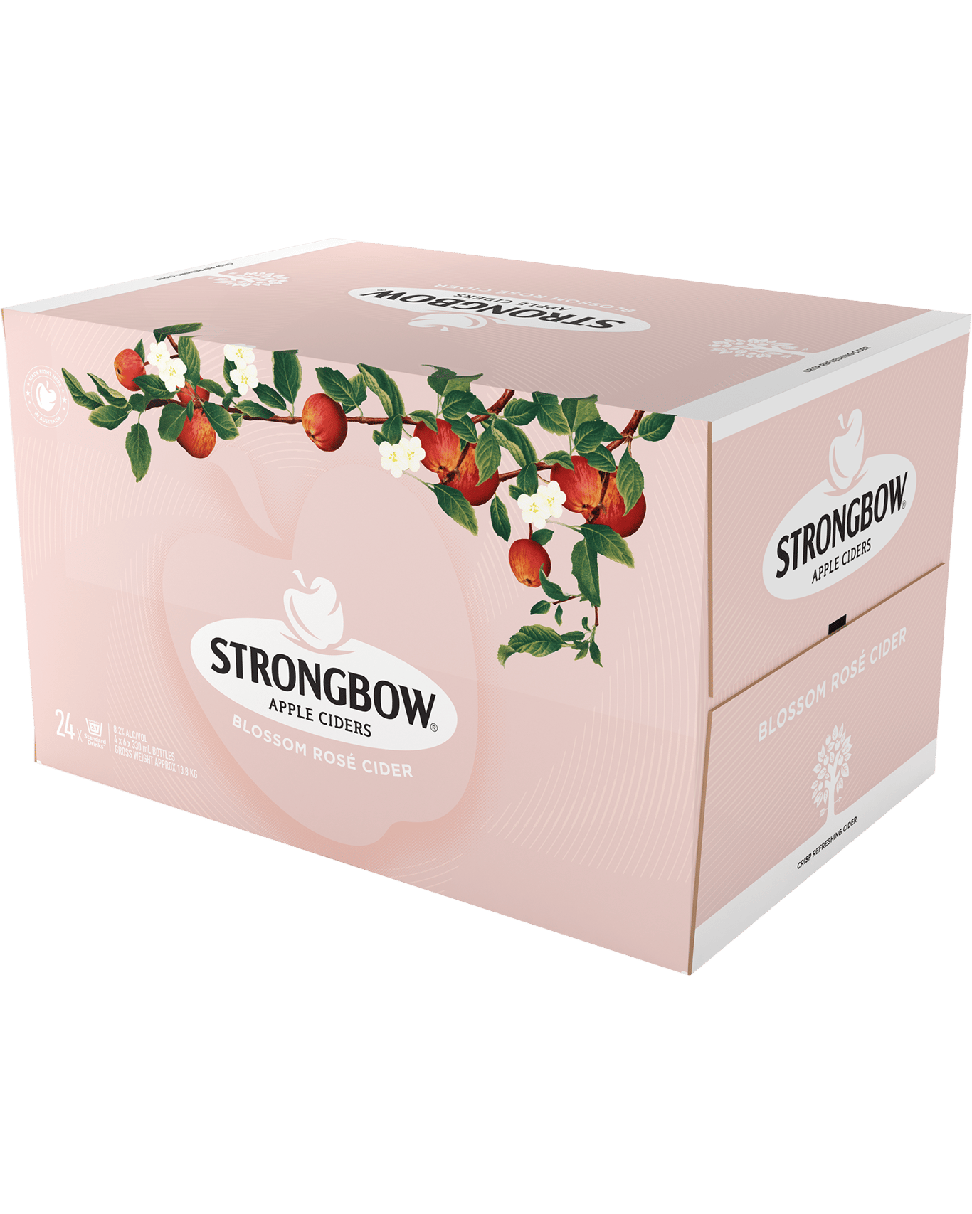 Buy Strongbow Blossom Rosé Cider Bottles 330ml Online (Lowest Price