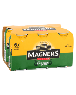 MAGNERS IRISH CIDER 330ML 6 PACK