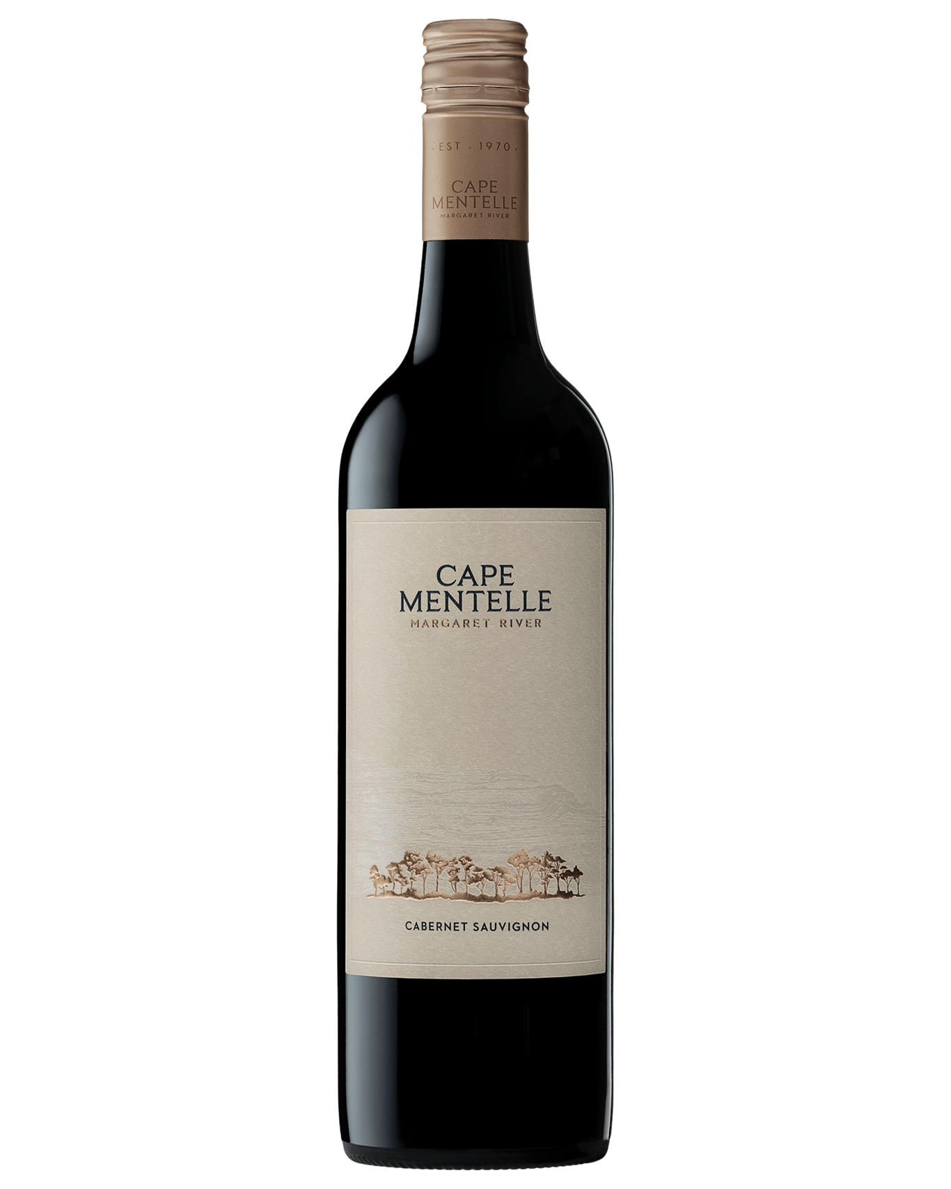 A bottle of the Cape Mentelle Cabernet Sauvignon 