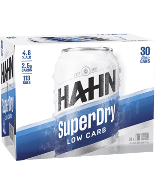 Hahn Super Dry Cans 375ml (Unbeatable Prices): Buy Online @Best Deals with  Delivery - Dan Murphy's