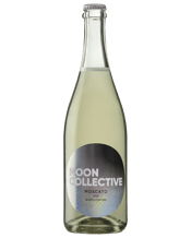  Moon Collective Moscato  750ML Slightly spritzed, this fresh and bright. Moon Collective Moscato balances perfectly sweet floral notes with a zesty light fizz. Pale gold with a subtle green hue, this refreshing and aromatic wine is the perfect companion for enjoyable moments with friends.