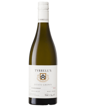  Tyrrell's Estate Grown<br>Chardonnay  750ML The Tyrrell’s Estate vineyards are nestled in the foothills of the Brokenback Range. Each unique parcel produces fine wines that embody the characteristics and true style of the Hunter Valley. 2022 was another exceptional Chardonnay vintage, similar to 2021. This wine is made entirely from our famous HVD vineyard. These dry grown blocks were planted in 1984 and 2003 and together they produce a modern style that has both richness and finesse.