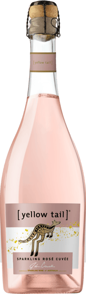  Yellow Tail Bubbles Rosé  750ML Yellow Tail bubbly goodness ready to brighten up ordinary moments, everyday.