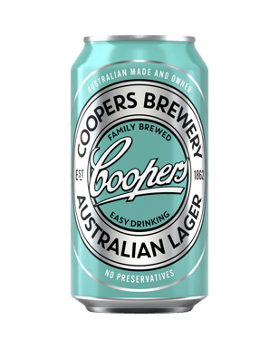 Buy Coopers Australian Lager Cans 375ml Online (Low Prices) from Dan ...