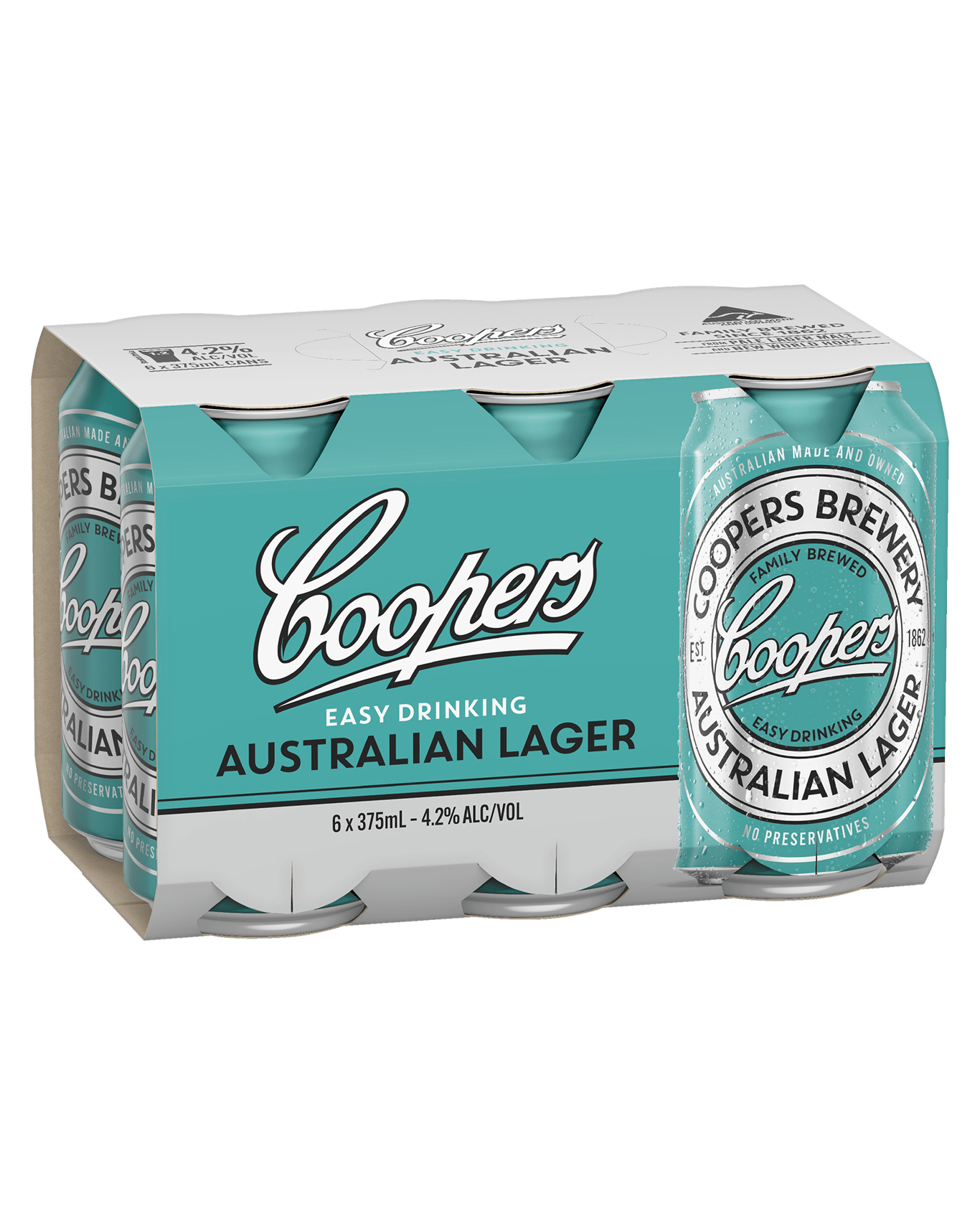 Buy Coopers Australian Lager Cans 375ml Online (Lowest Price Guarantee ...