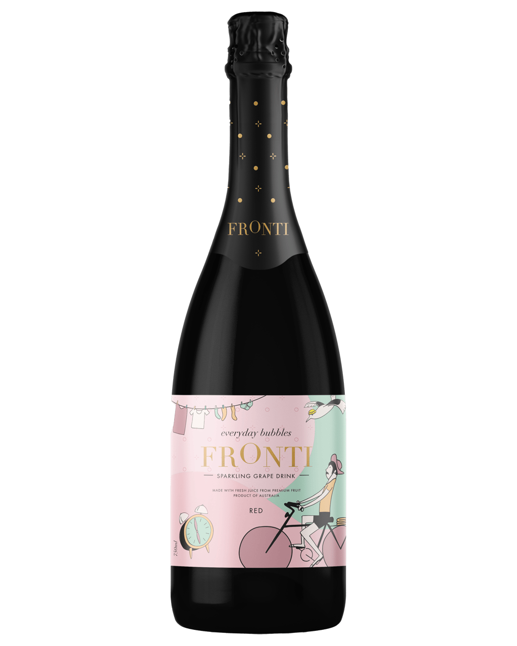 Buy Fronti Red Non Alcoholic Sparkling 750ml Dan Murphy S Delivers