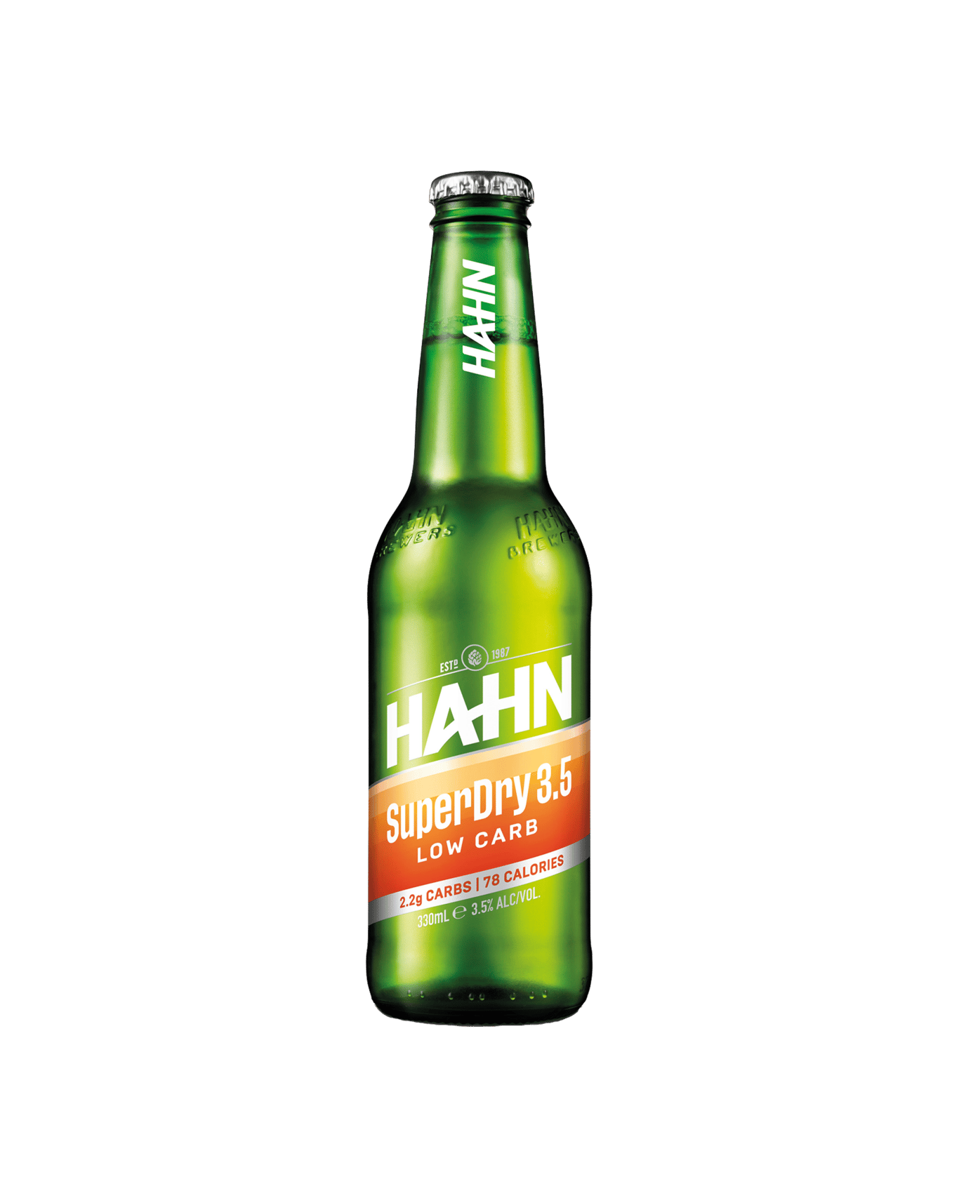 calories in hahn superdry beer