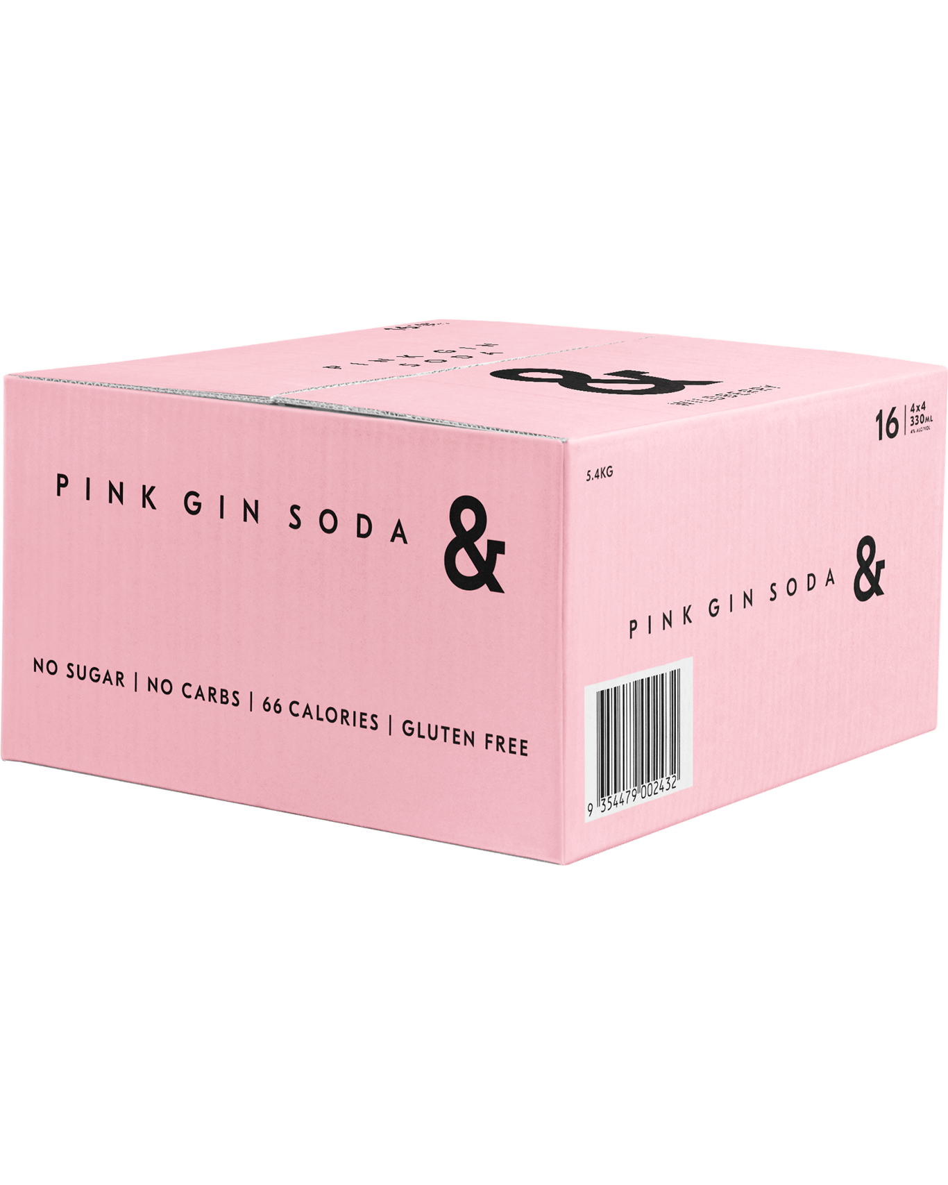 Buy Ampersand Pink Gin Soda And 4 Cans 330ml Online Lowest Price Guarantee Best Deals Same