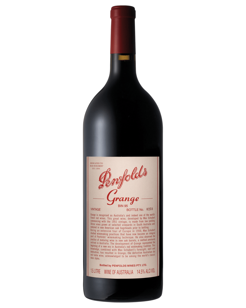 Buy Penfolds Grange 2002 Magnum 1.5l Online (Lowest Price Guarantee ...