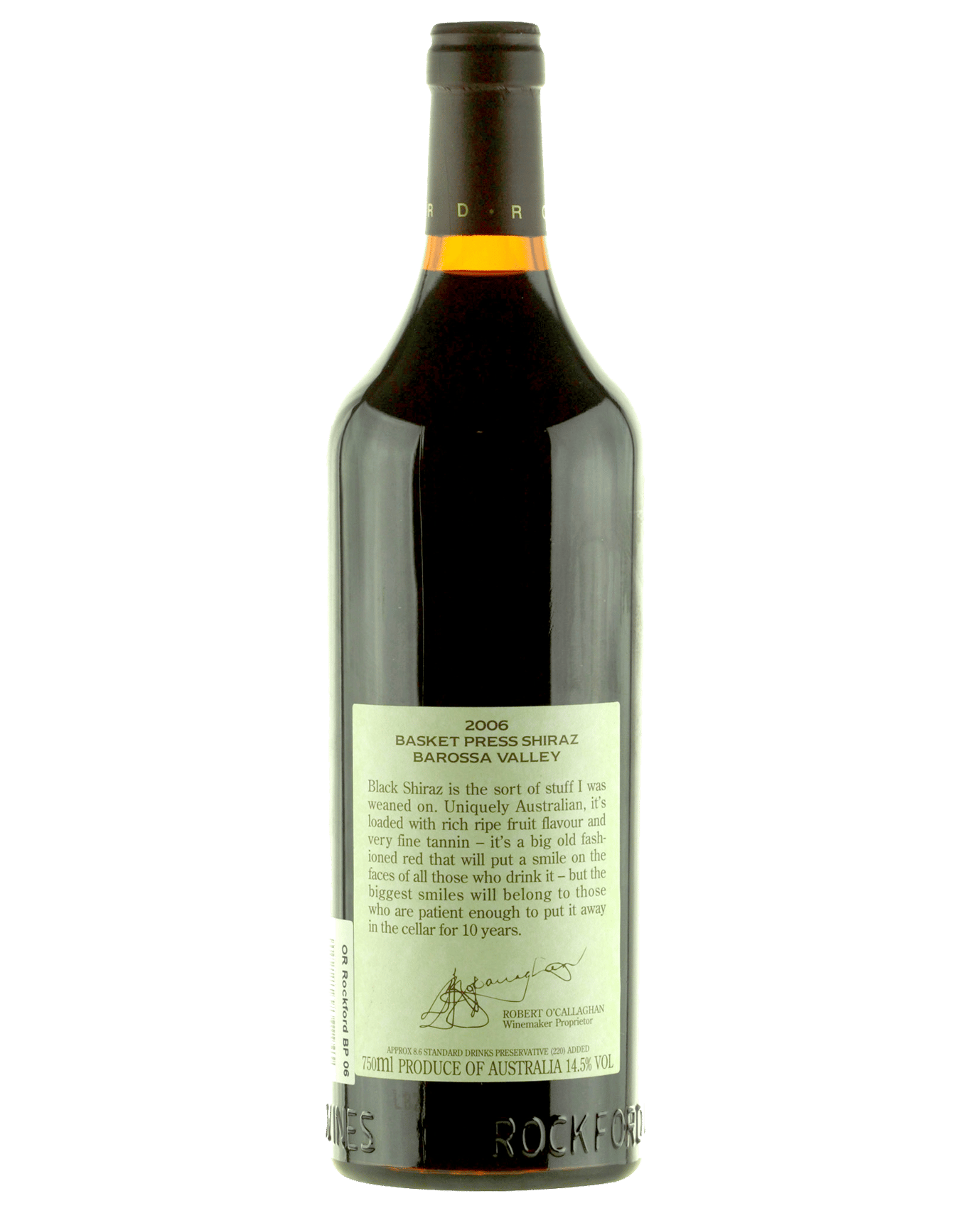 Buy Rockford Basket Press Shiraz 2006 Online (Lowest Price Guarantee