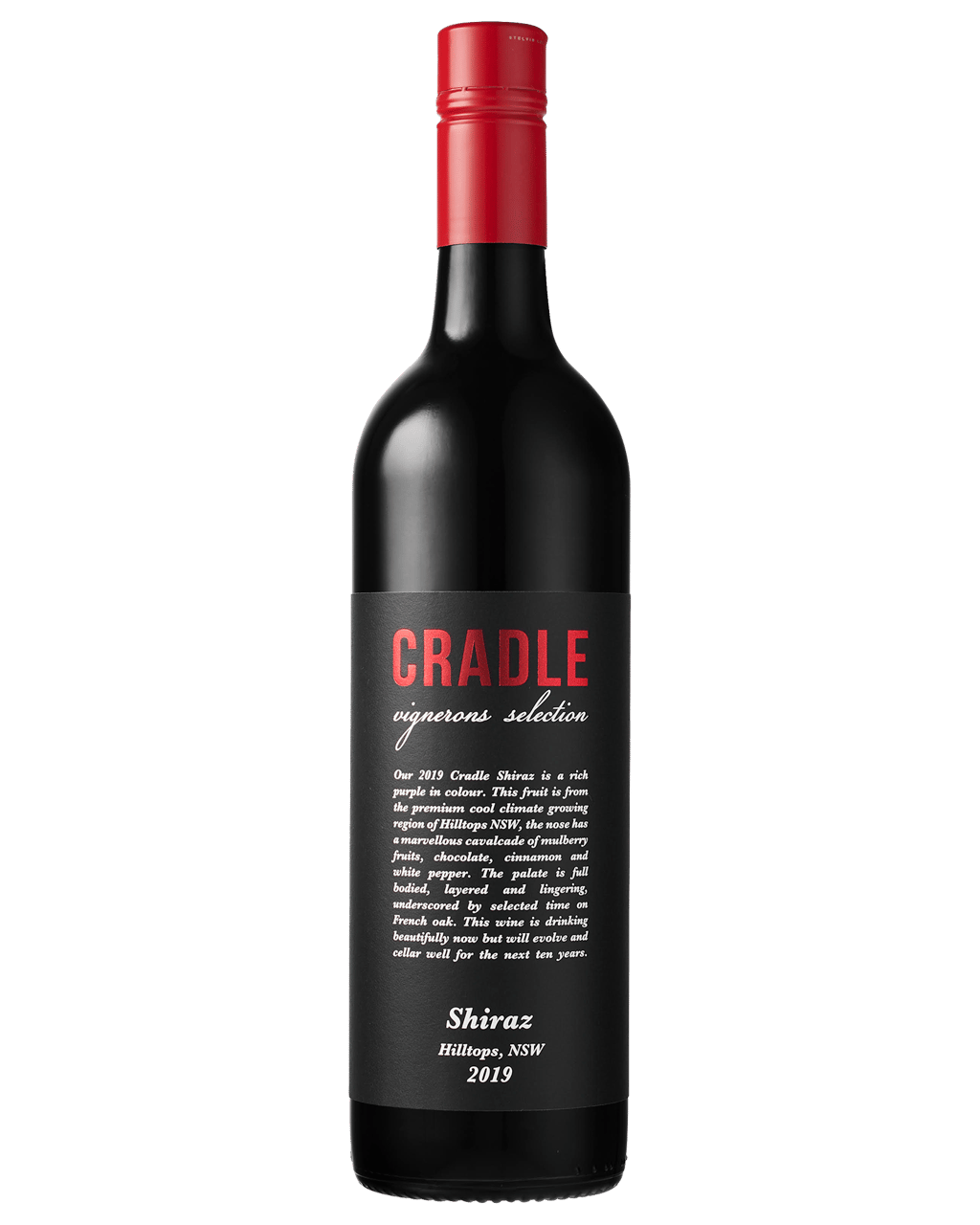 Cradle shiraz 2019 boozy