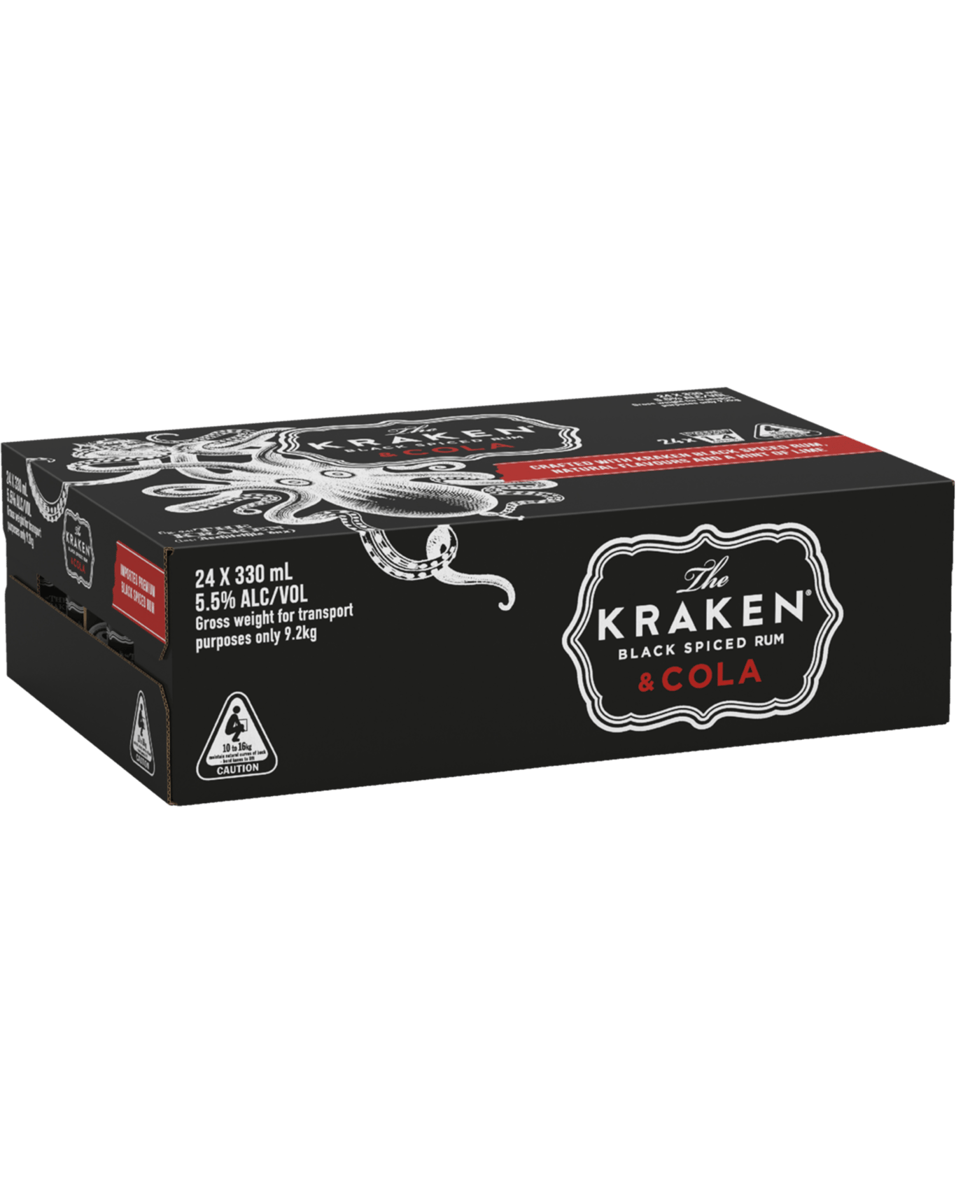 Buy The Kraken Spiced Rum & Cola Cans 330ml Online (Lowest Price