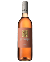  Gossips Rosé  750mL A simple, sweet rose without a hint of dryness. A light, summery style from Gossips that will suit the sweet tooth.