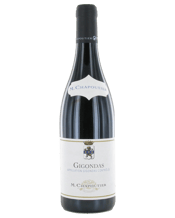  M. Chapoutier Gigondas  750mL Michel Chapoutier's Gigondas is laden with blueberry, blackberry and spice with a hint of white flowers to make this a superb drink for any lovers of the Rhône.
