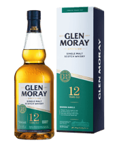  Glen Moray 12 Year Old<br>Single Malt Scotch... 700ML Sweet aroma, fruity and floral with highland toffee, brambles and a hint of ginger marmalade. The taste of this 12 year old is smooth and warming with sweet, malty flavours.