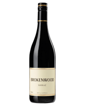  Brokenwood Shiraz  750ML Lovely mid depth colour with purple tints. Lifted red spice, ginger and earthy notes on the aroma. Ripe fruit and low oak impact on the palate, with the new oak providing a slight vanillin sweetness complimenting the ripe fruit. The ripe fruit tannins are perfect and with the acid give a very long finish to the wine.