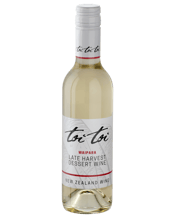 Toi Toi Late Harvest Dessert<br>Wine 375ml 375mL The wine exhibits light floral aromas, overtones of raisins and syrup. The palate is typically sweet with underlying tones of citrus and stone fruit.