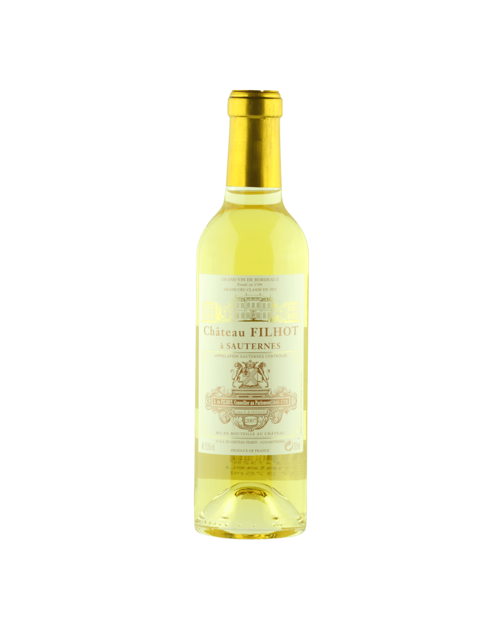 Buy Château Filhot Sauternes 2007 375ml Online (Unbeatable Prices) from ...