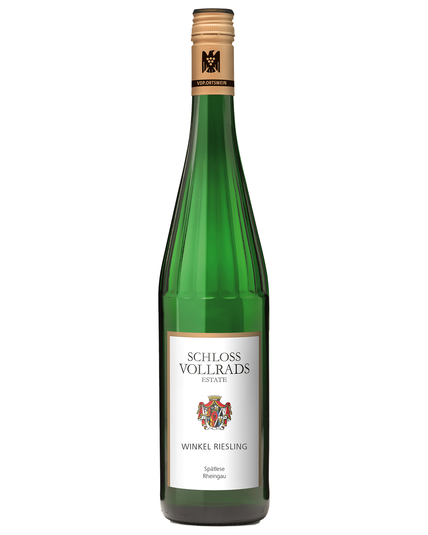 A bottle of the Schloss Vollrads Spätlese Riesling