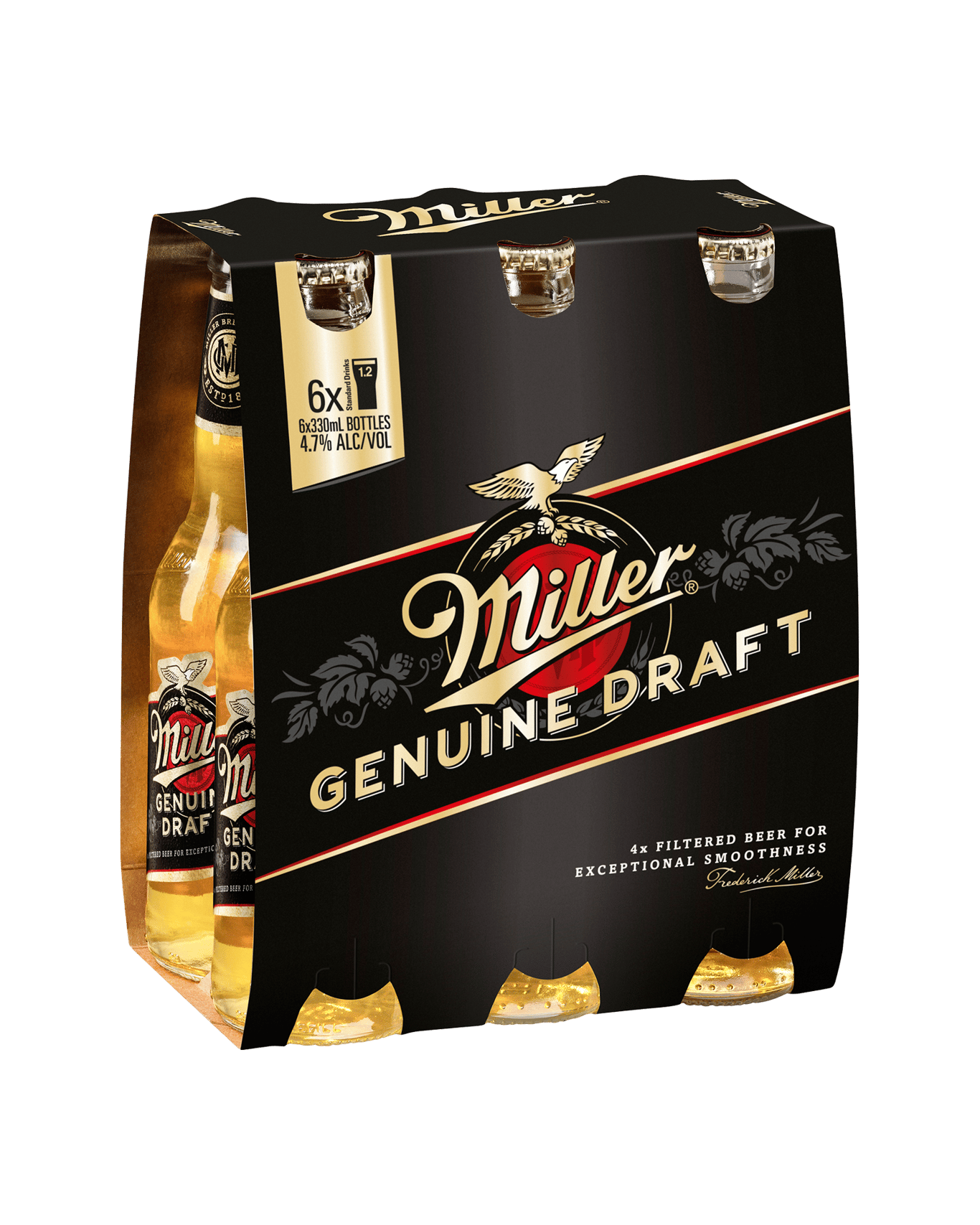 Buy Miller Genuine Draft 330ml Online (Low Prices) from Dan Murphy's