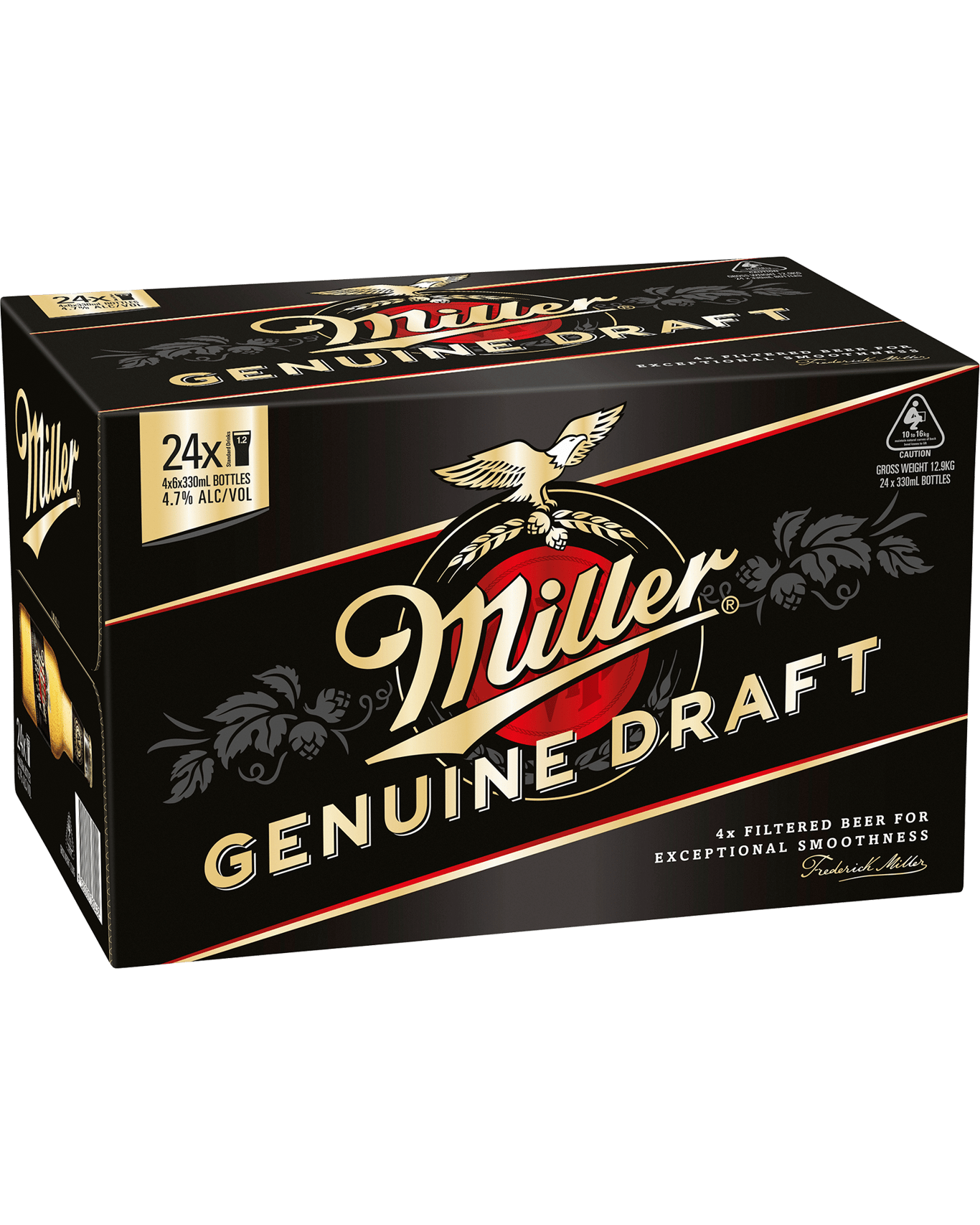 Buy Miller Genuine Draft 330ml Online (Low Prices) from Dan Murphy's