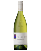  Torbreck Juveniles Blanc  750ML Immediately appealing aromas of tropical fruits such as guava, kaffir lime and green mango against a more restrained nashi pear note. The exotic fruit profile intermingles with Asian spices such as lemongrass and pickled Japanese ginger. The palate’s medium weight demonstrates a lightness and deft touch, with long acidity and acute fruit flavours. The mineral like acidity shines through with a saline and seashell freshness.