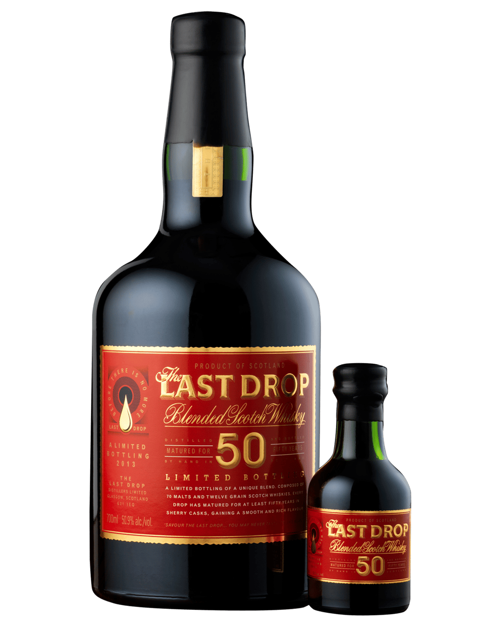 Buy The Last Drop 50 Year Old Blended Scotch Whisky 700mL Online (Lowest prices in Australia