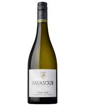  Vavasour Pinot Gris  750ML Vavasour Pinot Gris displays a richly structured palate featuring layers of crisp fruit, backed by hints of ginger and the long mineral finish typical of the Awatere Valley.