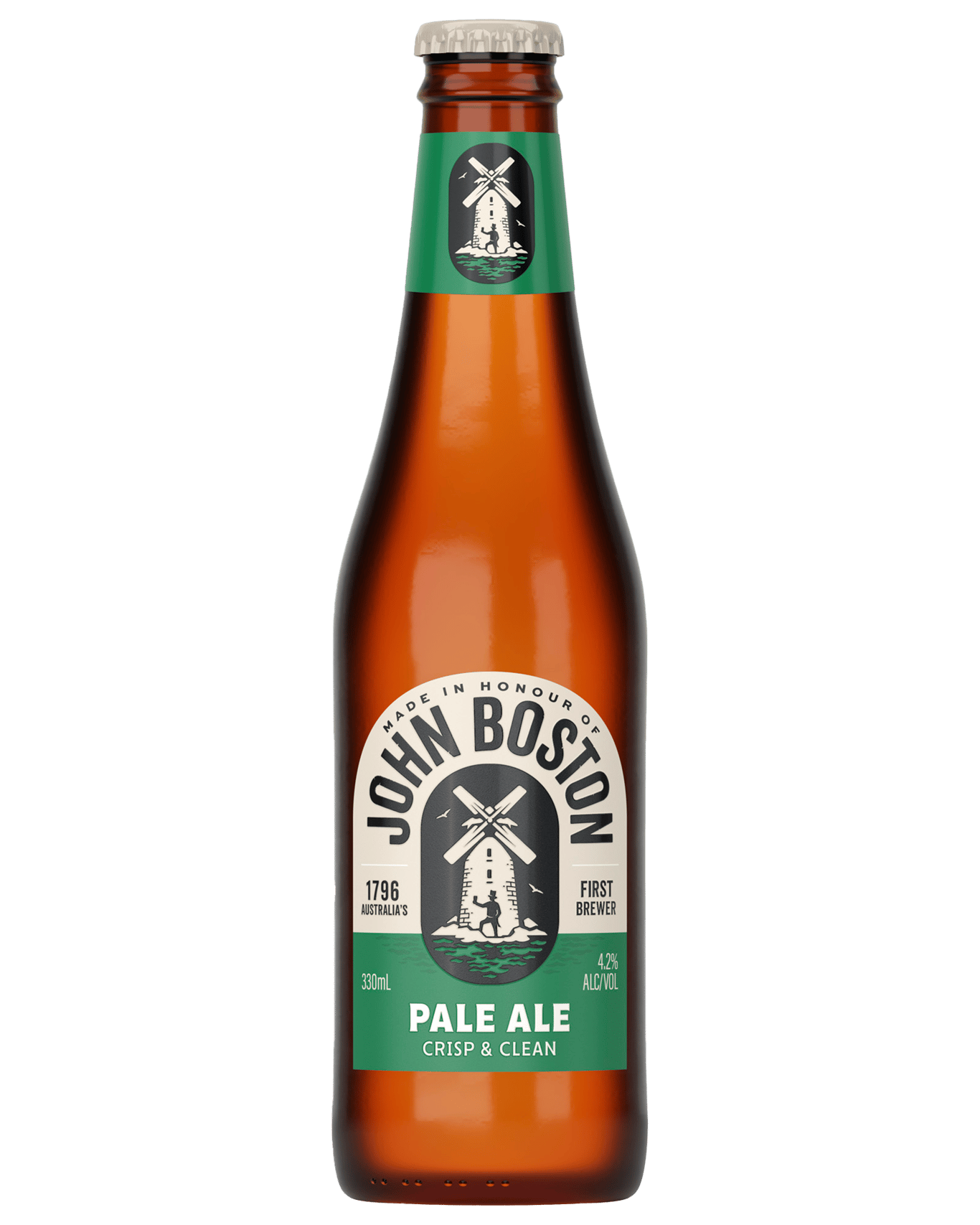 Buy John Boston Pale Ale Bottles 330ml Online (Low Prices) from Dan ...