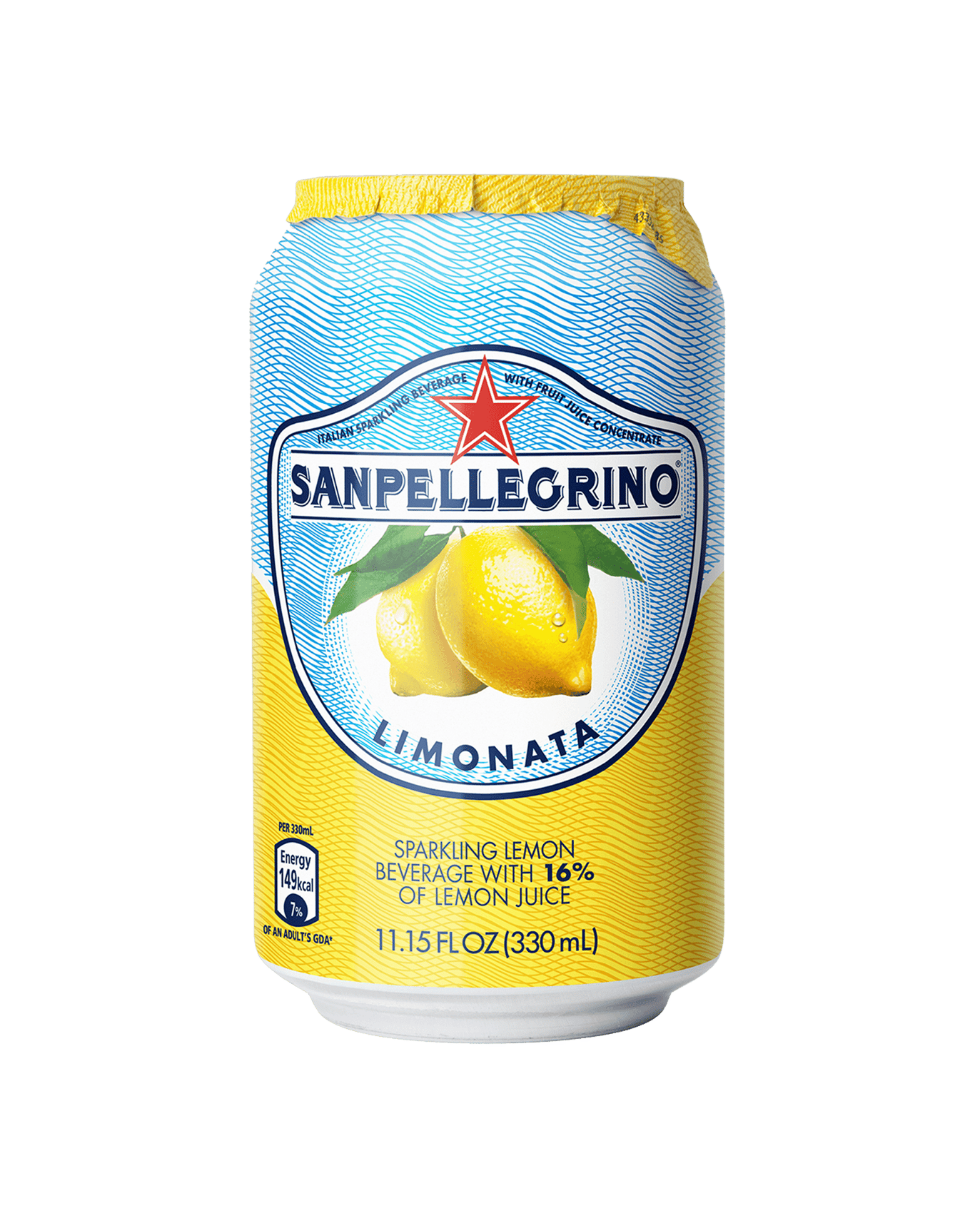 can of san pellegrino limonata
