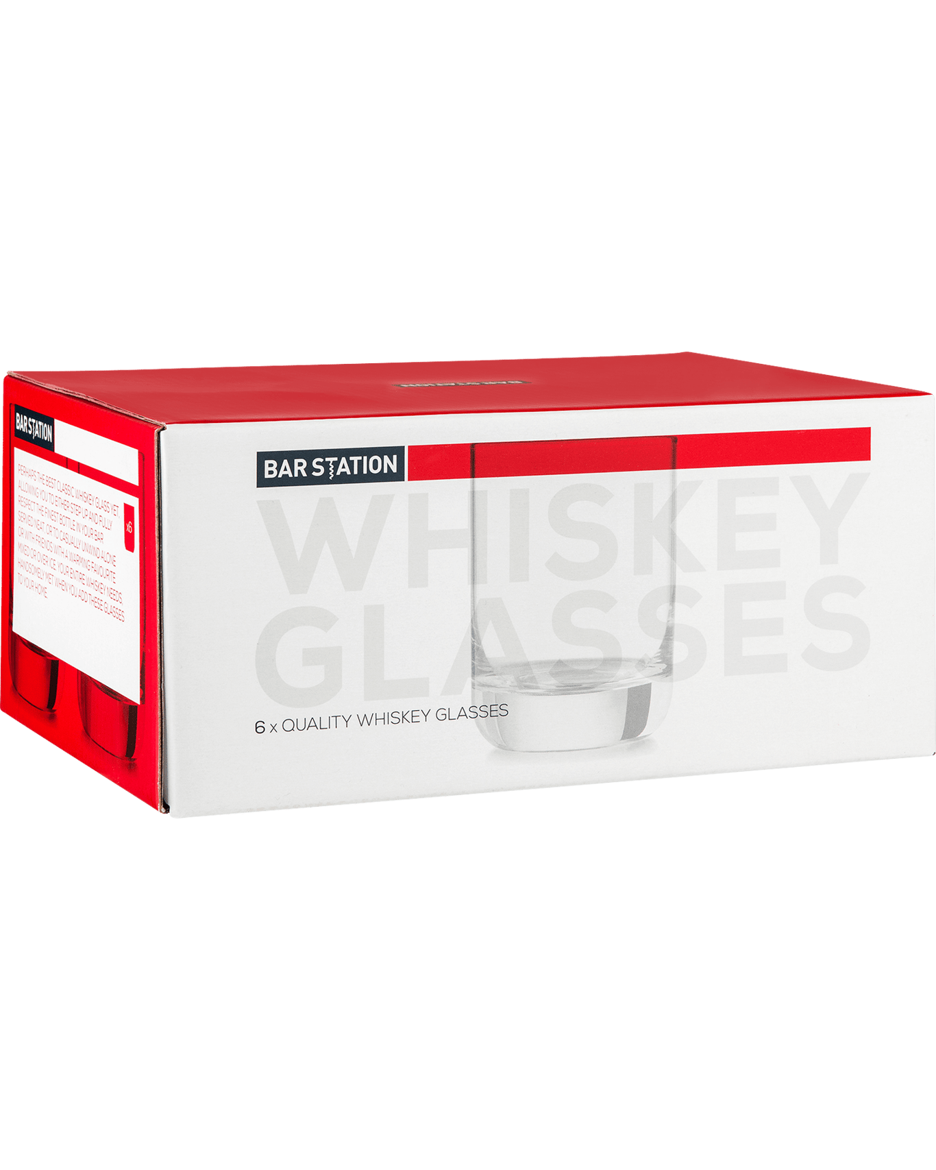 Buy Bar Station Whiskey Glasses 6 Pack Online (Lowest Price Guarantee