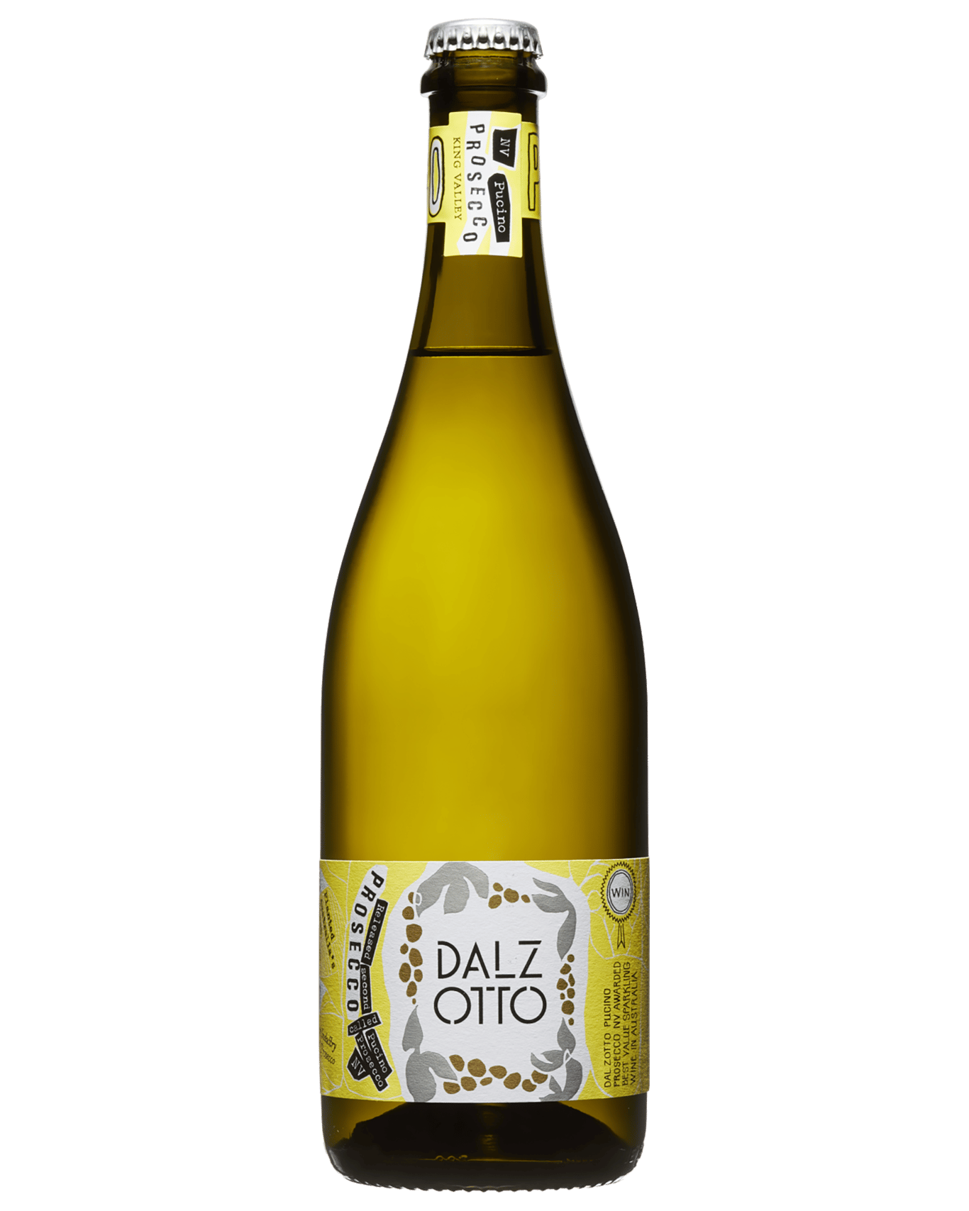 A bottle of Dal Zotto Pucino Prosecco