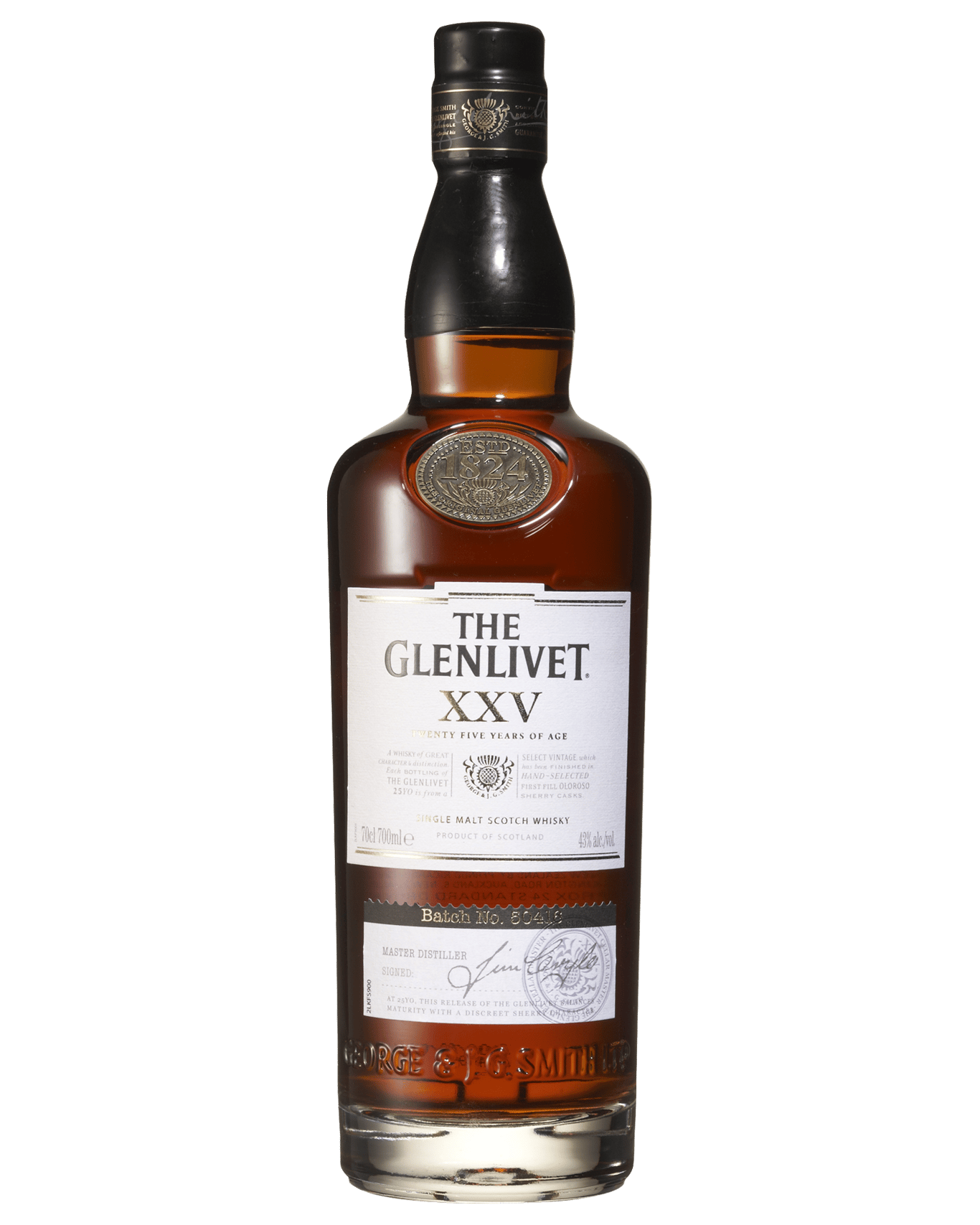 Buy The Glenlivet Xxv 25 Year Old Scotch Whisky 700ml Online (Lowest