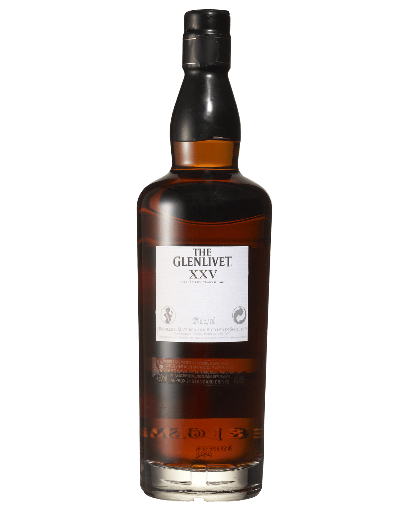 Buy The Glenlivet Xxv 25 Year Old Scotch Whisky 700ml Online (Lowest