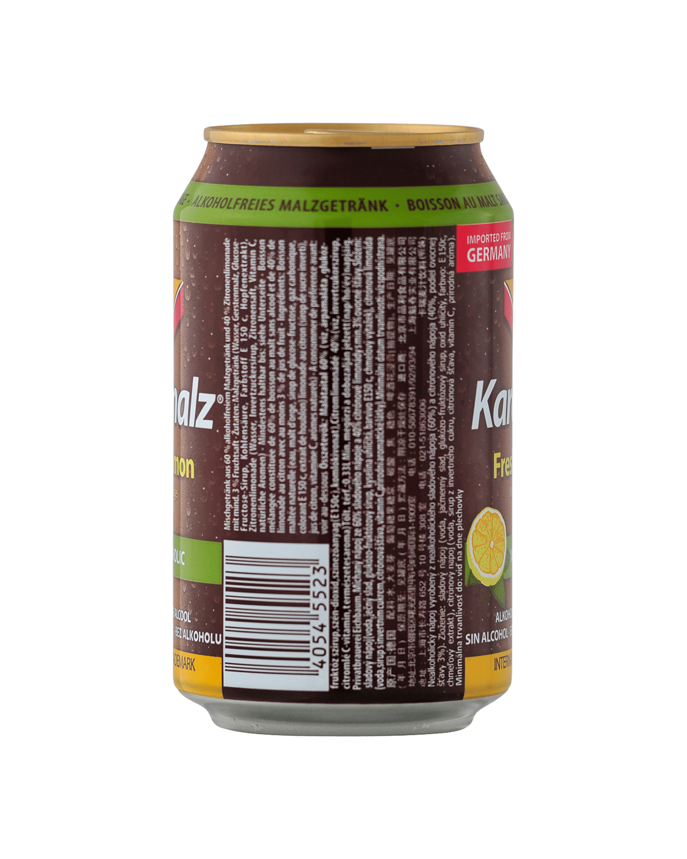 Buy Karamalz Non Alcoholic Fresh Lemon Malt Drink 330ml Online (Lowest