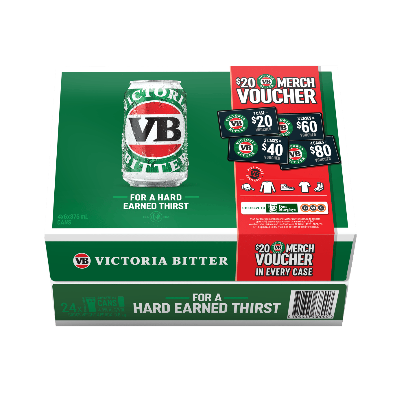 Buy Victoria Bitter Cans 375mL Dan Murphy's