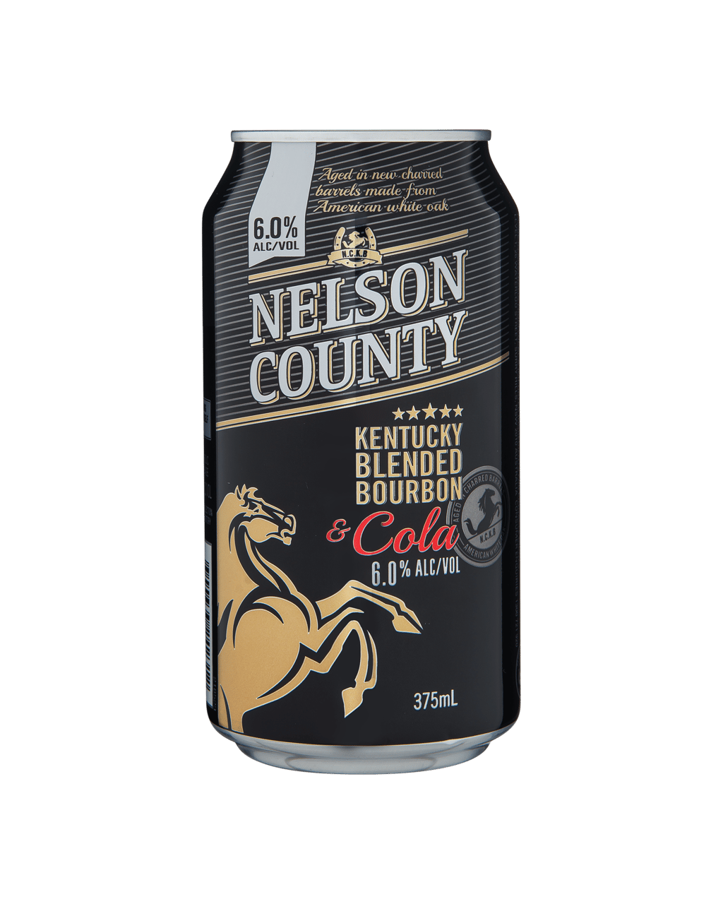 Buy Nelson County 6 Bourbon & Cola Cans 375ml Online (Lowest Price