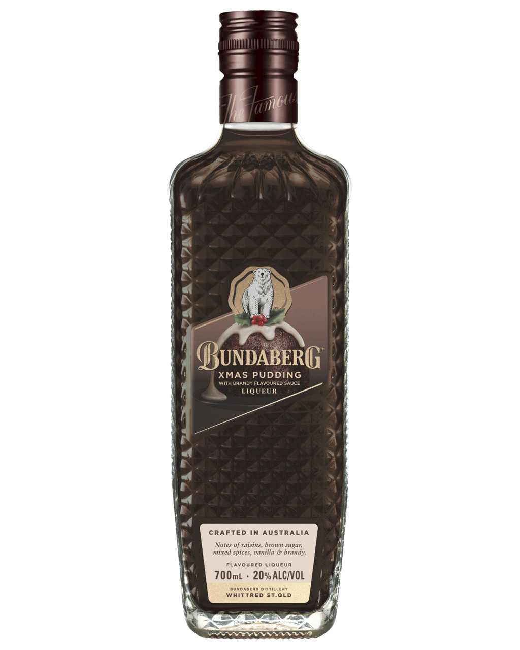 Buy Bundaberg Xmas Pudding With Brandy Flavoured Sauce Liqueur 700ml 