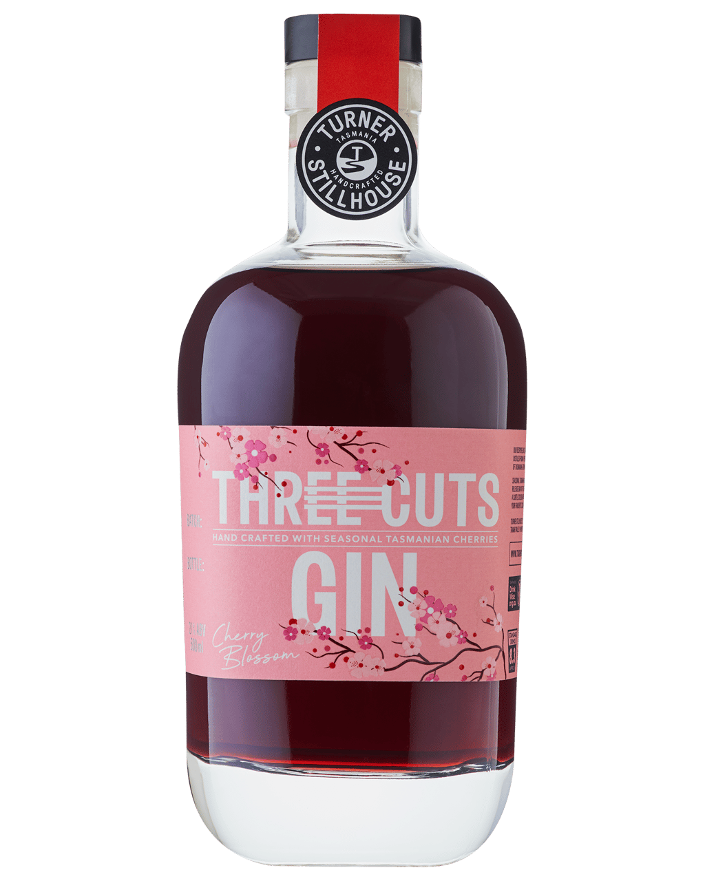 Buy Three Cuts Cherry Blossom Gin 500ml Online (Lowest Price Guarantee ...