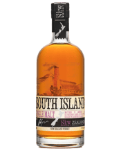 South Island Single Malt<br>500ml 500ML South Island Single Malt, distilled from malted New Zealand barley, aged in American ex-bourbon barrels to deliver delicious familiar flavours of vanilla, honey & caramel. This non-peated single malt has been slowly maturing in our seaside bond store in Oamaru.<br />Deep honey comb and orange in colour. Well balanced with light fruity notes, soft spice and creamy malt flavours, this lovely single malt whisky is easy drinking and delicate. A pleasant wee drop to sip!<br />Nose: Sweet malted grain