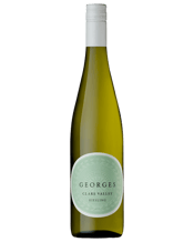George's Clare Valley<br>Riesling 2022 750ML Riesling is the signature variety of the Clare Valley, and the 2022 vintage is considered one of the best for many, many years. Riesling of this calibre promises unparalleled refreshment when first released, then develops over time to reveal a rare complexity both in aromatics and exhilarating palate. This 2022 Riesling is undeniably an elite showcase of why the region is intrinsically associated with the most noble of white varieties.