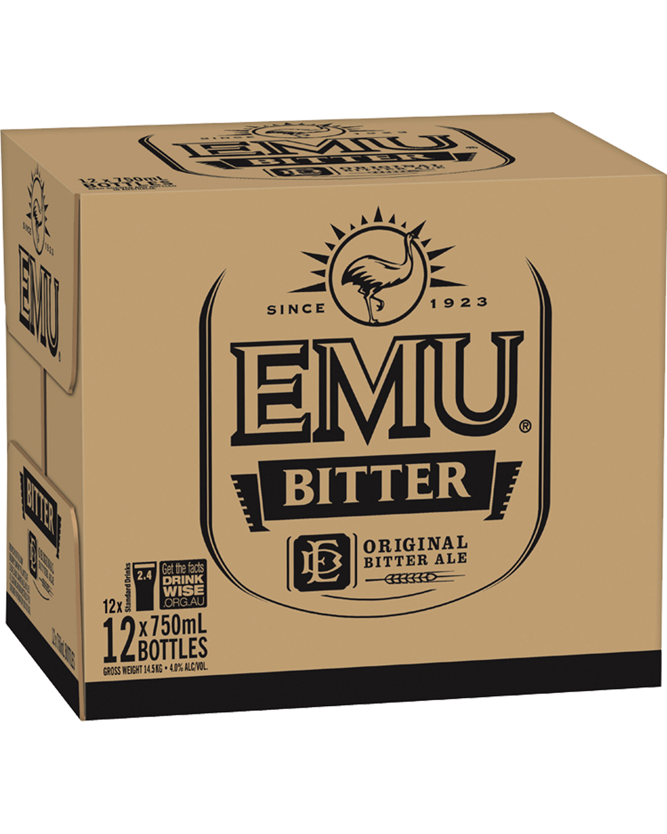 Buy Emu Bitter 750ml Online (Lowest Price Guarantee) Best Deals + Same