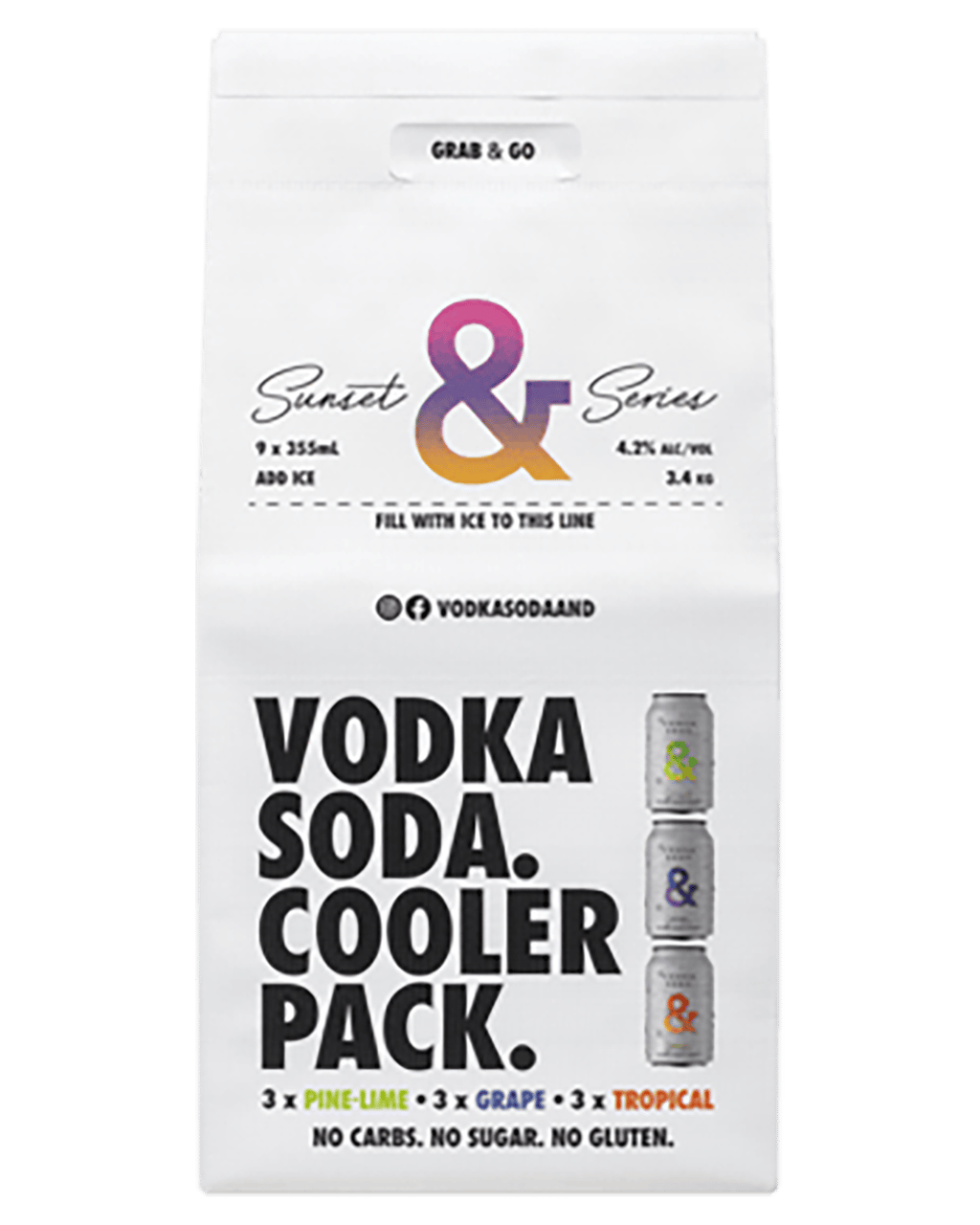 Buy Ampersand Vodka Soda & Cooler Pack Online (Lowest Price Guarantee