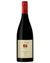  St Hallett Higher Earth<br>Syrah 2021  750ML This wine represents the higher altitude and cooler climate of the Eden Valley. A Syrah distinctive of the sub-region showcasing elegance and finesse, sourced exclusively from the high country. The 2021 Higher Earth Syrah is beautifully balanced and elegant. The wine opens with layers upon layers of violets, wild berry, wintergreen and exotic spice overlays. The mid weighted palate is plush and round, supported by dense lingering tannins which complemented the finely textured oak bring the wine